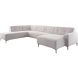 Hoekbank links Tordera grijs basic comfort