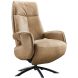 Relaxfauteuil Balfour medium microleder cognac