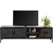 TV-meubel Montclair zwart 190 cm