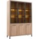 Vitrinekast Selinia 200x140x45 cm