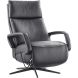 Relaxfauteuil Orona small zwart leer