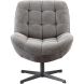 Draaifauteuil Morley antraciet