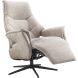 Relaxfauteuil Deming large grijs