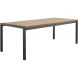Eettafel Mantera 190x90 cm rechthoekig donkerbruin