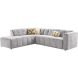 Hoekbank links Vizela grijs basic comfort