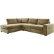 Hoekbank links Yukom groen basic comfort