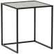 Bijzettafel Ciney 44 cm vierkant zwart