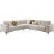 Hoekbank Aveiro beige excellent comfort