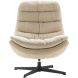 Draaifauteuil Baray beige