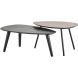 Salontafel Woburn 90x50 cm kiezel