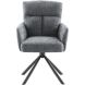 Eetkamerstoel Dixson draaibaar antraciet