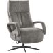 Relaxfauteuil Orona small microleder grijs