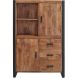 Opbergkast Newhaven mangohout 150x100x43 cm
