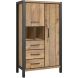 Opbergkast Mantera 170x100x48 cm lichtbruin