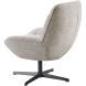 Draaifauteuil Morley grijs