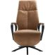 Relaxfauteuil Beltra elektrisch medium microleder bruin