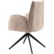 Eetkamerstoel Troi draaibaar taupe