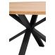 Eettafel Caltana 200x105 cm lichtbruin ovaal