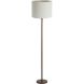 Vloerlamp Yorkton bruin