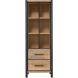 Boekenkast Mantera lichtbruin 200x70x48 cm