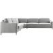 Hoekbank links Mirtho grijs supreme comfort