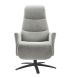 Relaxfauteuil Olindia small grijs