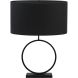 Tafellamp Alviano zwart
