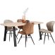 Eettafel Walden eikenhout 200x100 cm Deens ovaal
