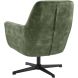 Draaifauteuil Tarkio velvet groen
