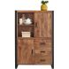 Opbergkast Newhaven mangohout 150x100x43 cm