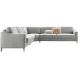 Hoekbank links Mirtho grijs supreme comfort