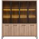Vitrinekast Selinia 200x183x45 cm