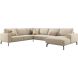 Hoekbank links Alburg beige basic comfort