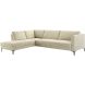 Hoekbank links Gulnare beige basic comfort