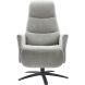 Relaxfauteuil Olindia elektrisch medium grijs