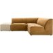 Hoekbank Romont bruin basic comfort