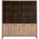 Vitrinekast Selinia 200x183x45 cm