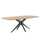 Eettafel Levado 225x100 cm open spinpoot Deens ovaal