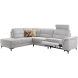 Hoekbank links Mirtho grijs relaxfunctie excellent comfort