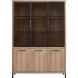 Vitrinekast Selinia 200x140x45 cm