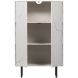 Opbergkast Atri 135x85x40 cm wit