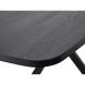 Eettafel Walden zwart eikenhout 220x110 cm Deens ovaal