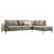 Hoekbank rechts Alburg groen premium comfort