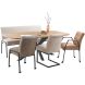 Eettafel Levado 200x100 cm orange teak Deens ovaal