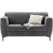 2 zitsbank Ridgway antraciet basic comfort