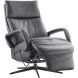 Relaxfauteuil Orona small zwart leer