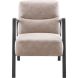 Fauteuil Safira lichtbruin