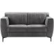 2 zitsbank Ridgway antraciet basic comfort
