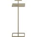 Bijzettafel Drenia beige 22 cm vierkant
