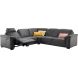 Hoekbank Candelas antraciet relaxfunctie excellent comfort